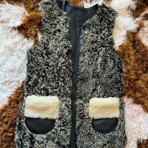 Coach Shearling Fur Vest